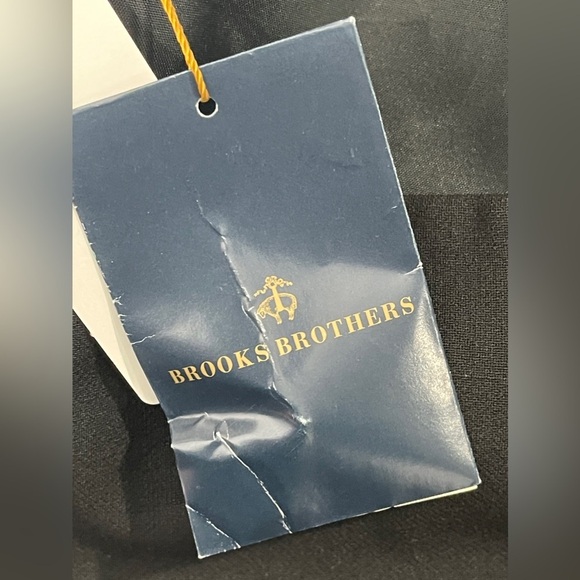 NWT Brooks Brothers Black Wool Blend Skirt Womens Size 16 Button Up - Picture 5 of 9